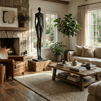 Elongated Form Sculpture