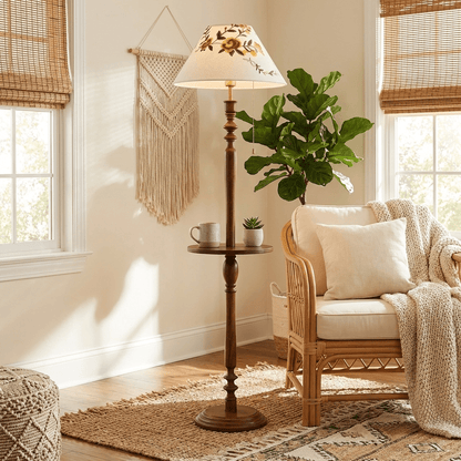 Elowen Bloom Side Floor Lamp