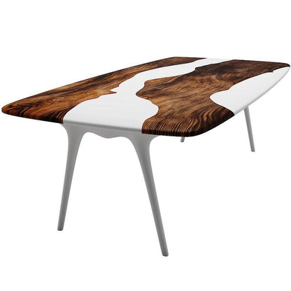 Elysion Walnut Wood Dining Table