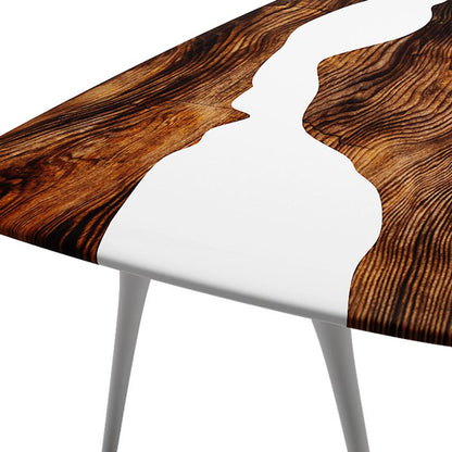 Elysion Walnut Wood Dining Table
