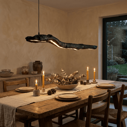 Ember Drift Linear Pendant Lamp