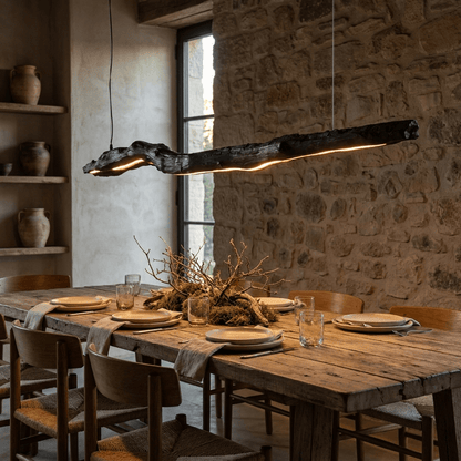 Ember Drift Linear Pendant Lamp