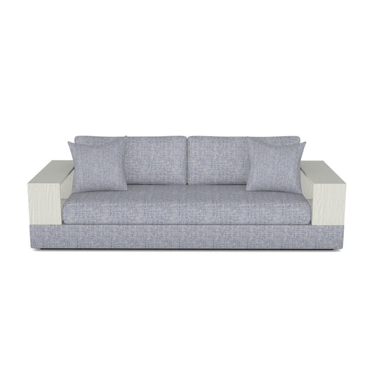 Embrace Wood Shelf Arm Sofa