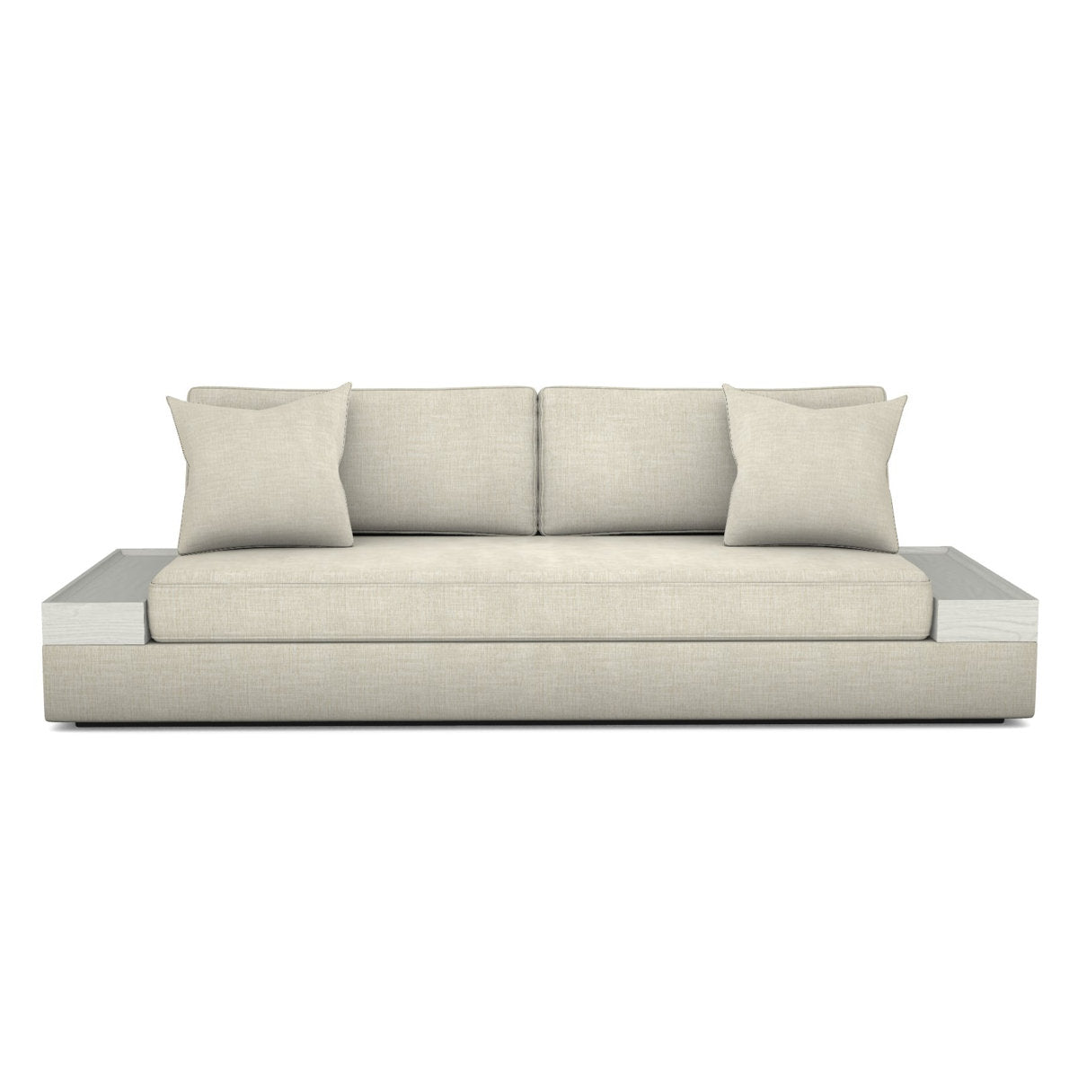 Embrace Wood Tray Arm Sofa