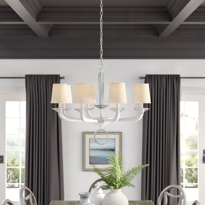 Emilea 8 - Light Glass Chandelier