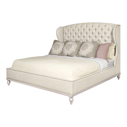 Emma Queen Upholstered Panel Bed