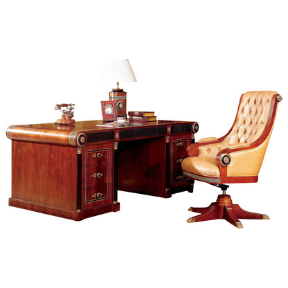 Empire Solid Wood Executive Desk