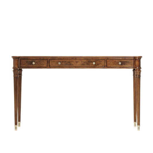 English Cabinet Maker 60'' W Console Table