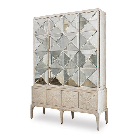 Escher Solid Wood Accent Cabinet