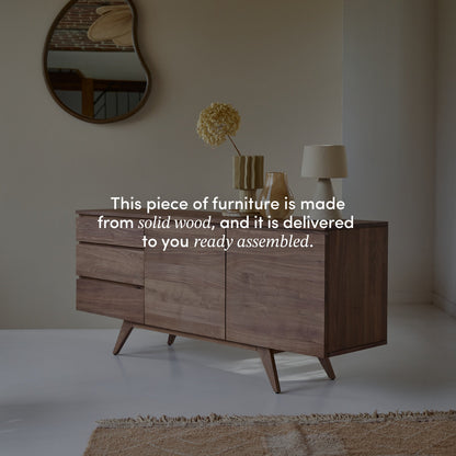Esm茅e 69.69'' W Solid Wood Sideboard