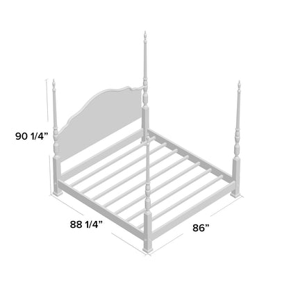 Essential Four Poster Bed
