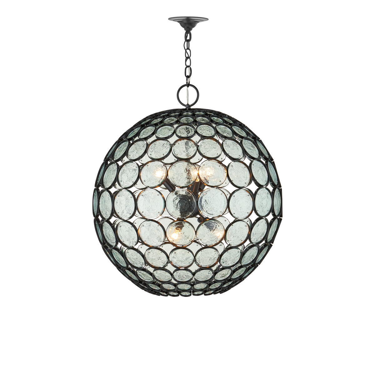 Etude 6 - Light Wrought Iron Chandelier