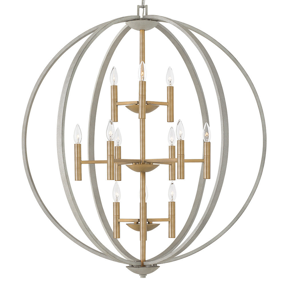 Euclid 12-Light Globe Pendant