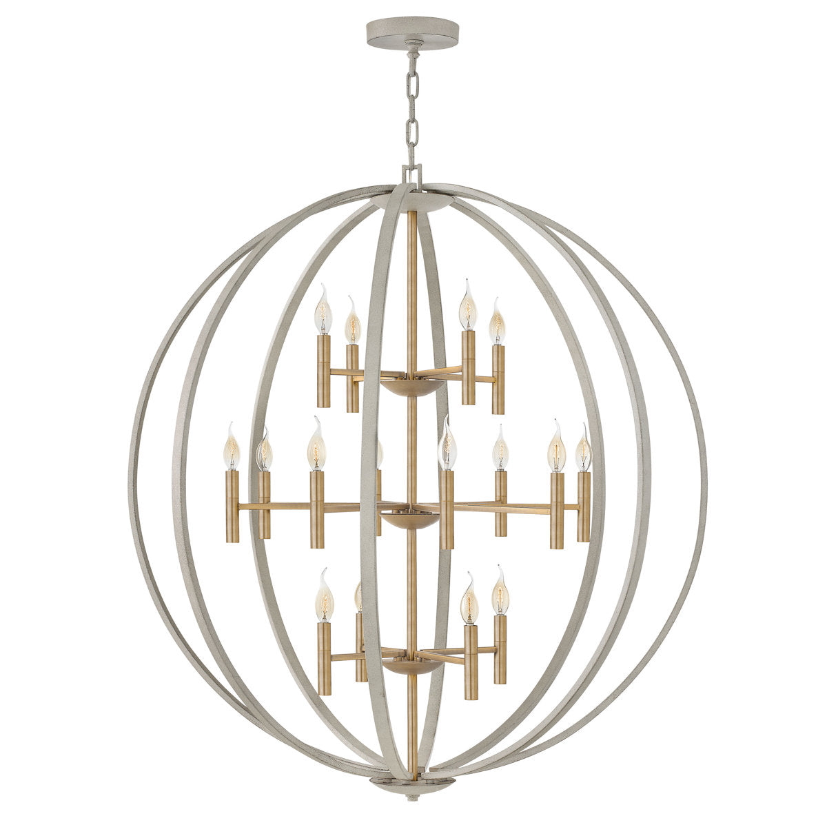 Euclid 12-Light Globe Pendant