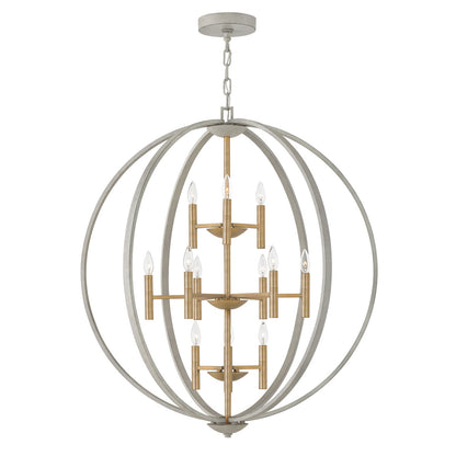 Euclid 12-Light Globe Pendant