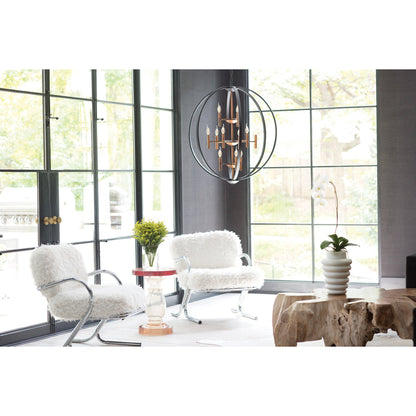 Euclid 12-Light Globe Pendant