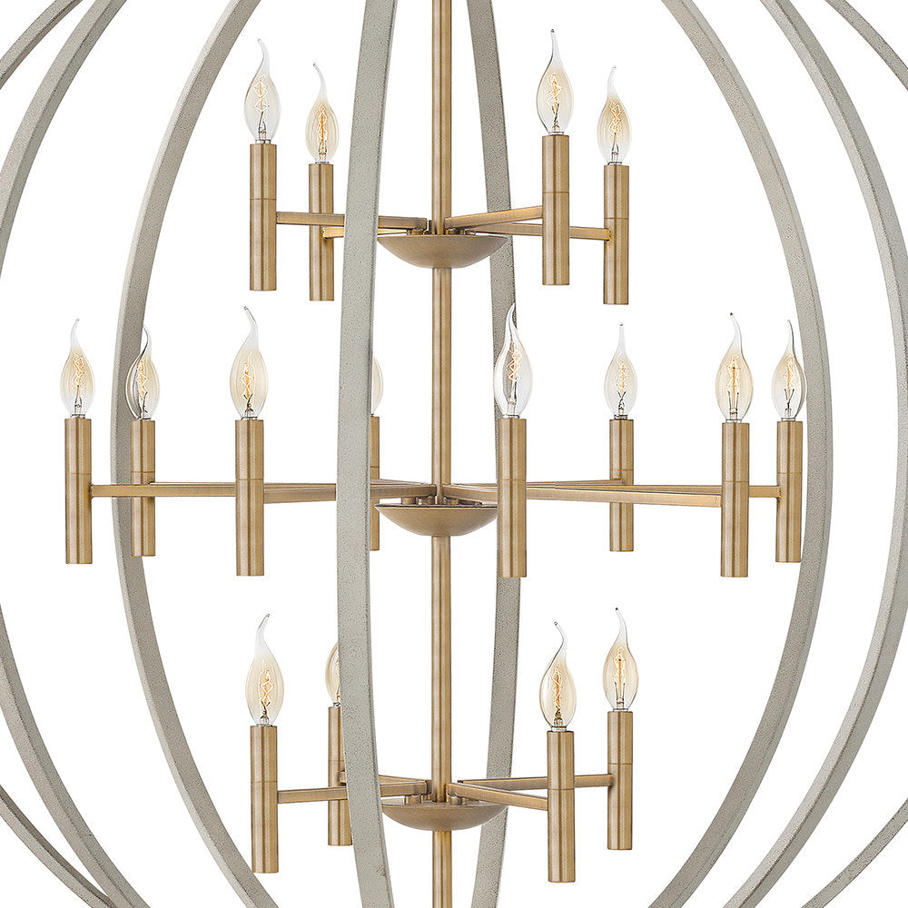 Euclid 12-Light Globe Pendant