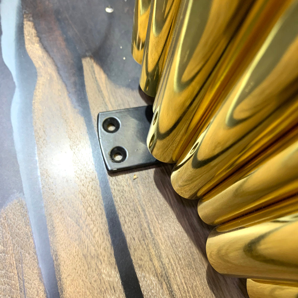 Evohe Walnut Wood Dining Table