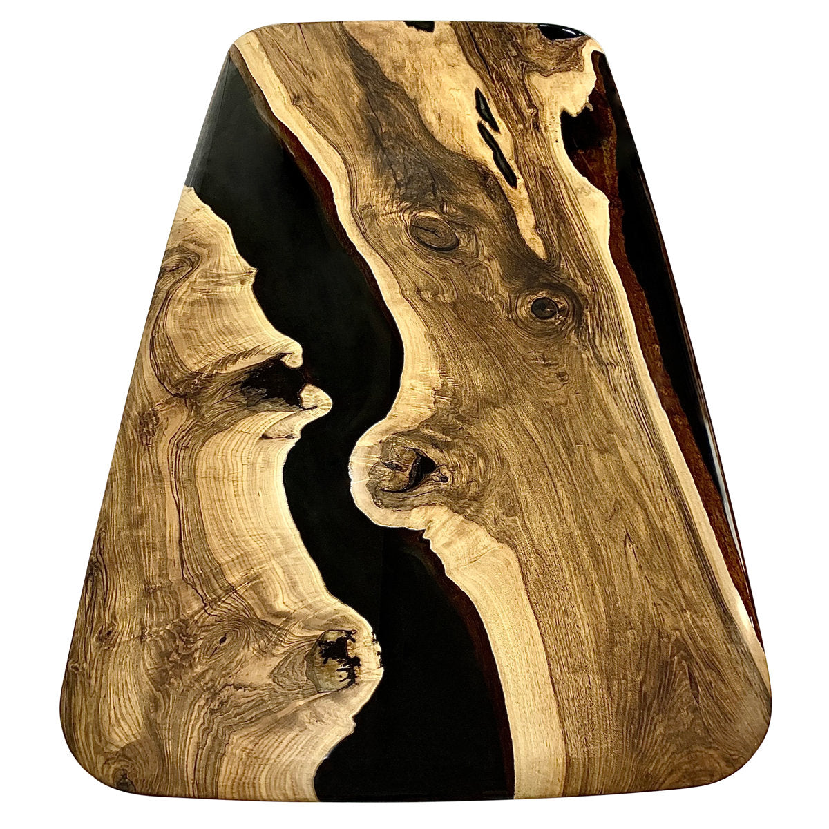Evohe Walnut Wood Dining Table