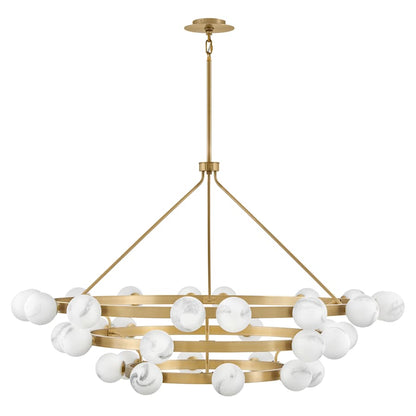 Fredrick Ramond Selene 36 Light 60" Wide Ring Chandelier