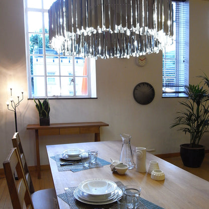 Facet Chandelier