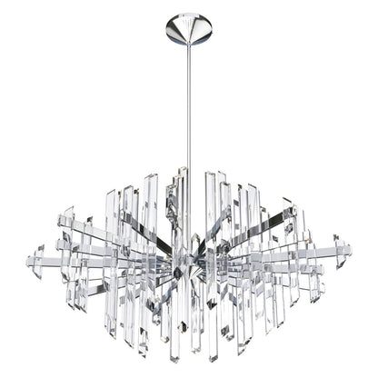 Facets 34 - Light Unique/Statement Novelty LED Chandelier