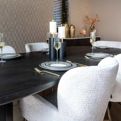 Fairmont Oval Solid Oak Dining Table