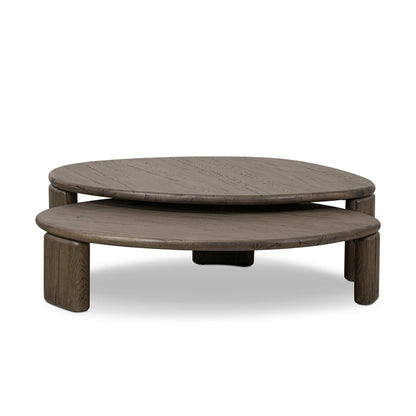 Falco Nesting Table-Grey Reclaimed French Oak