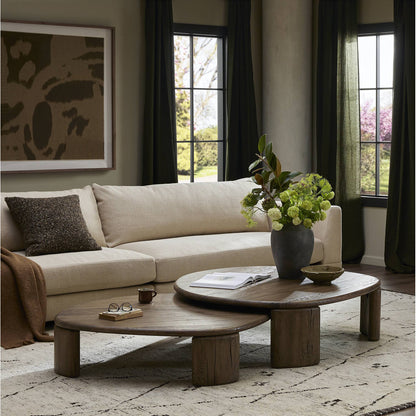 Falco Nesting Table-Grey Reclaimed French Oak