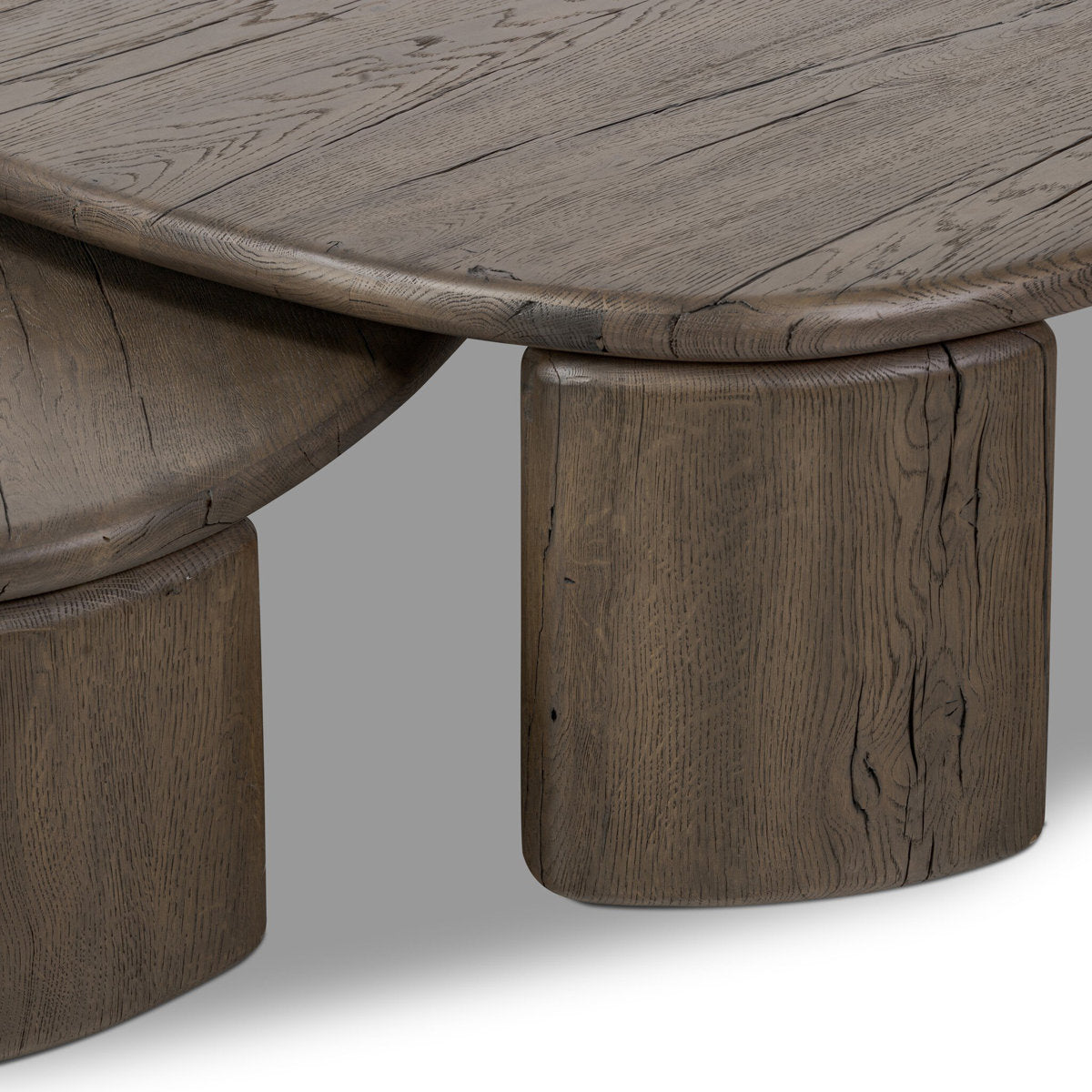 Falco Nesting Table-Grey Reclaimed French Oak