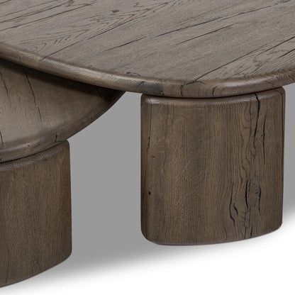 Falco Nesting Table-Grey Reclaimed French Oak