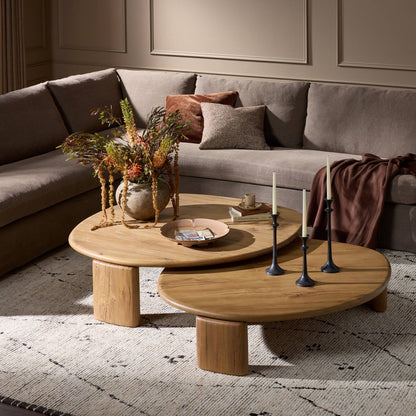 Falco Nesting Table-Natural Reclaimed French Oak