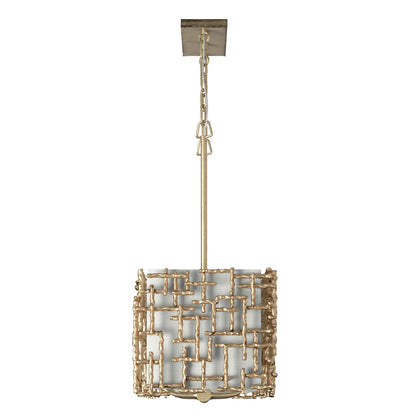 Farrah 10 - Light Unique Rectangle Chandelier