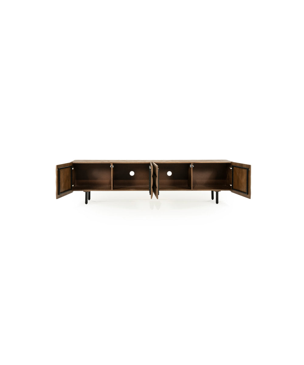 Felix 4-Door Media Unit