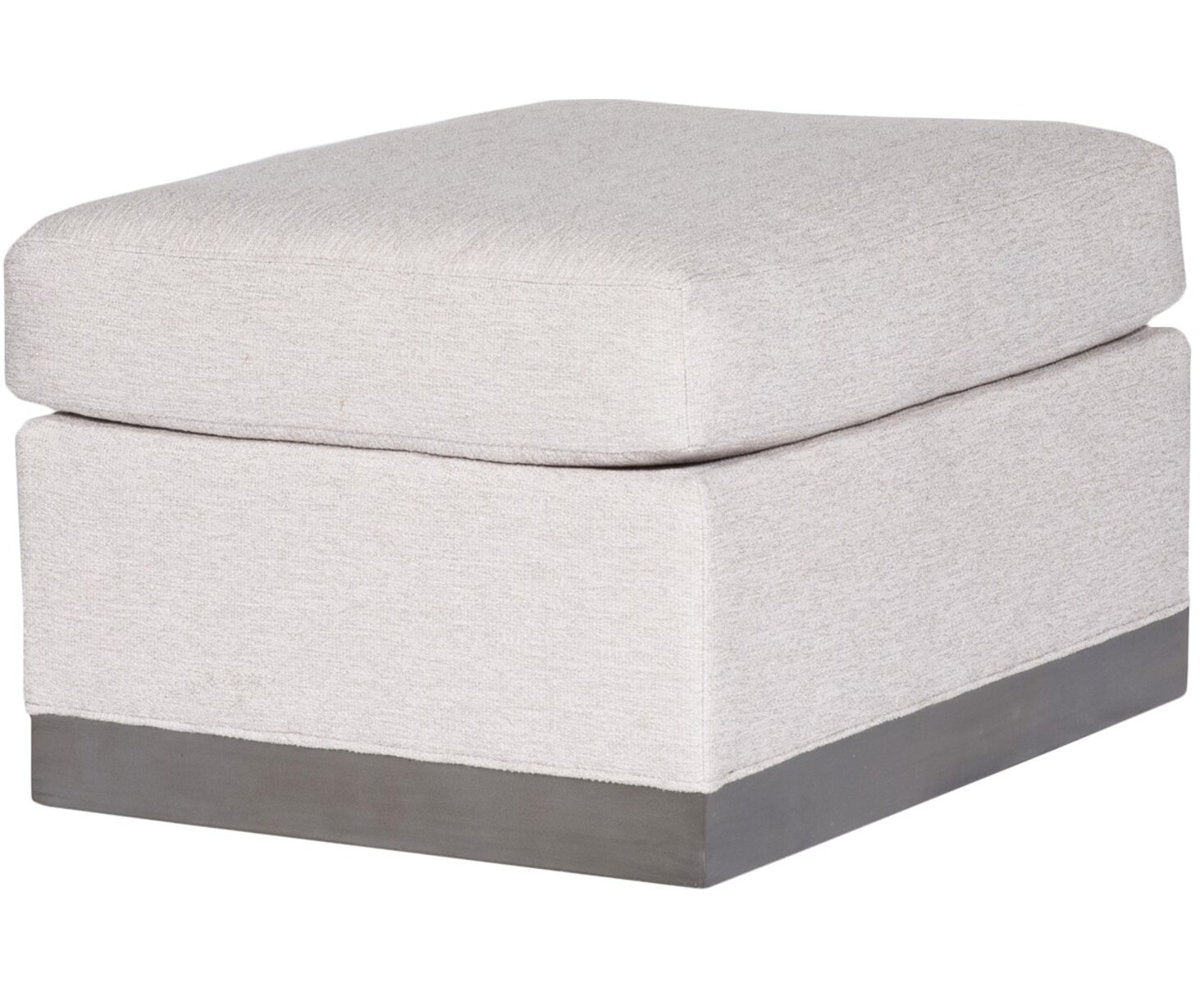 Ferrin Plinth Base Ottoman