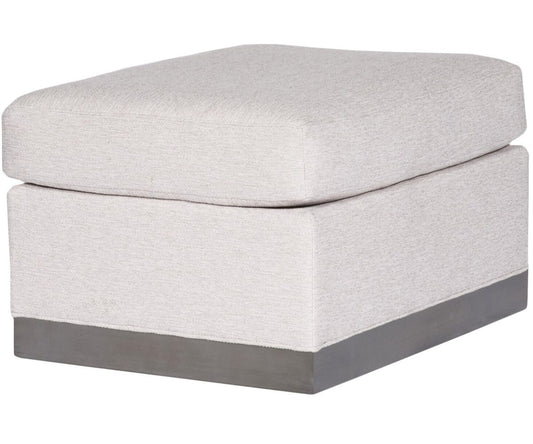 Ferrin Plinth Base Ottoman
