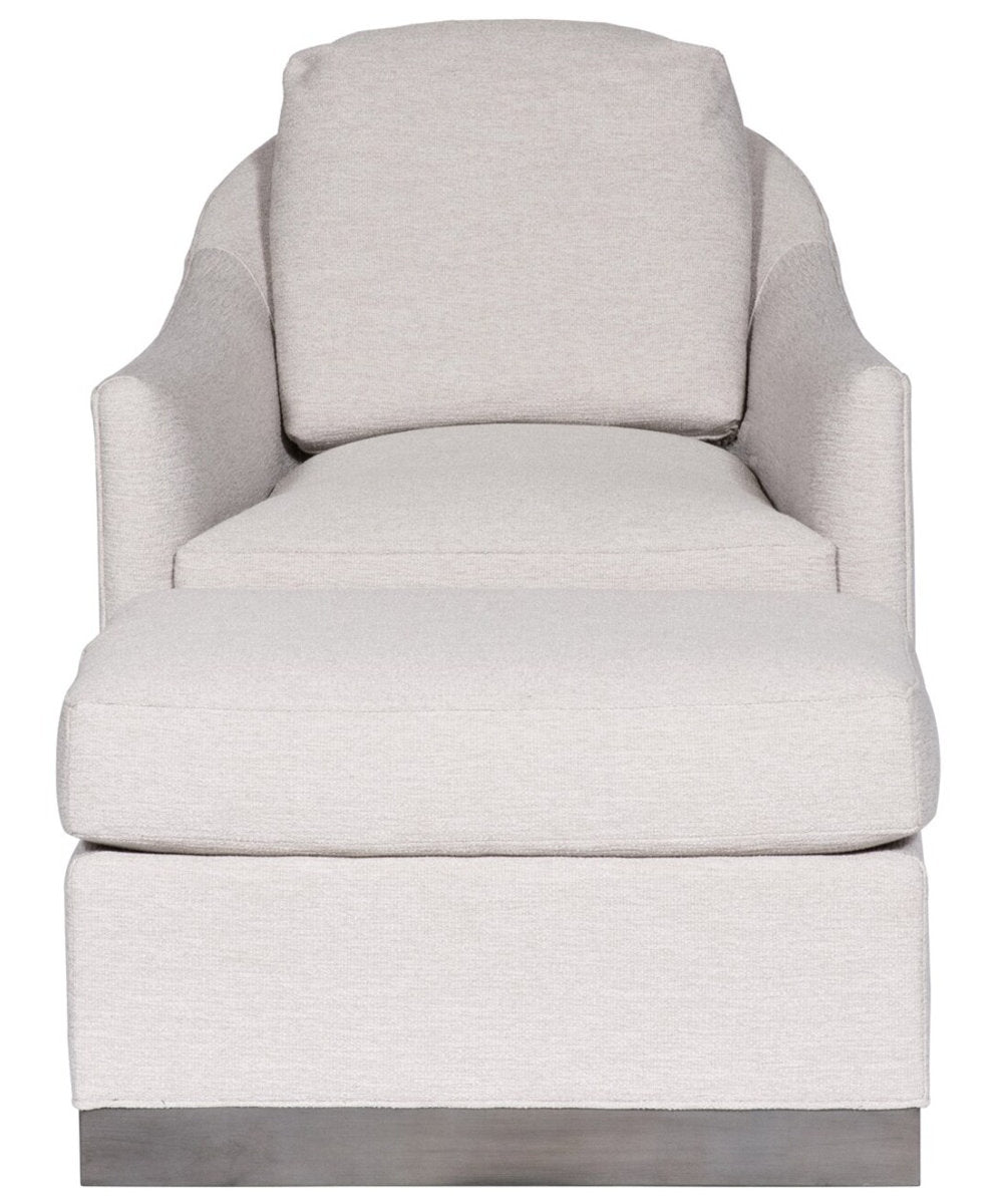 Ferrin Plinth Base Ottoman
