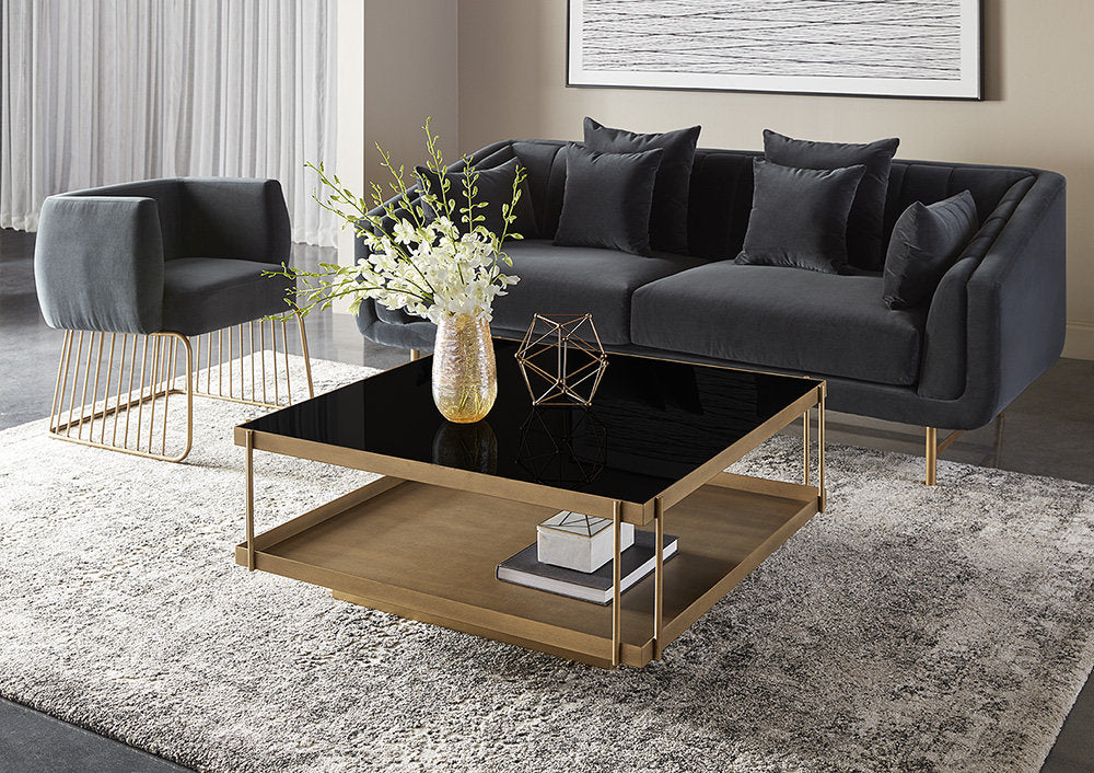 Finch Glass Coffee Table