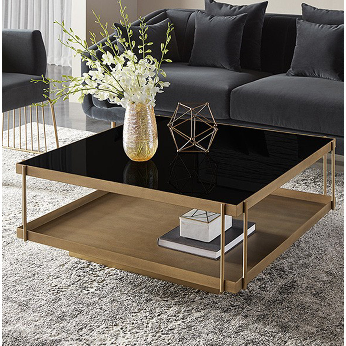 Finch Glass Coffee Table