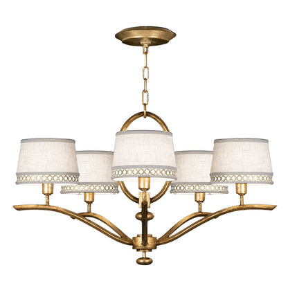 Fine Art Lamps Allegretto 29 Inch 5 Light Chandelier Cp101667