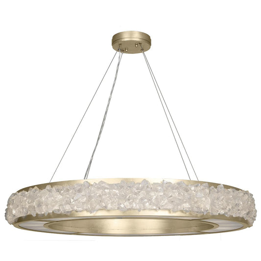 Fine Art Lamps Arctic Halo 38 Inch Large Pendant Cp109789