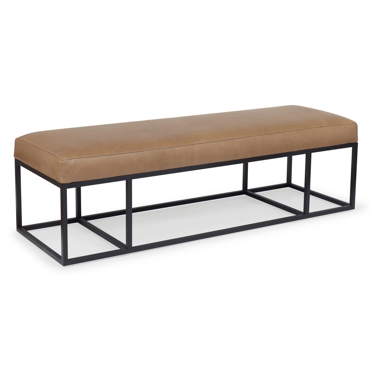Finley Leather Bench