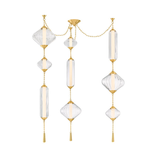 Corbett Lighting Fistral Semi Flush