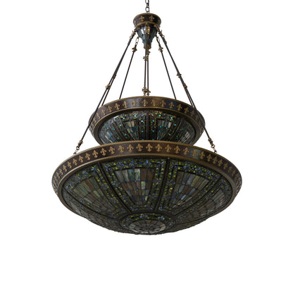 Fleur-de-lis 14 - Light Chandelier