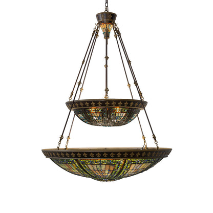 Fleur-de-lis 14 - Light Chandelier