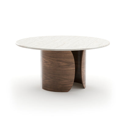 Fleur Round Stone Dining Table