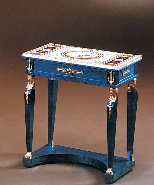 Floor Shelf End Table with Storage