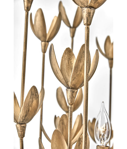 Flora Six-Light Multi-Tier Handmade Chandelier by Lisa McDennon