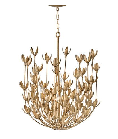 Flora Six-Light Multi-Tier Handmade Chandelier by Lisa McDennon