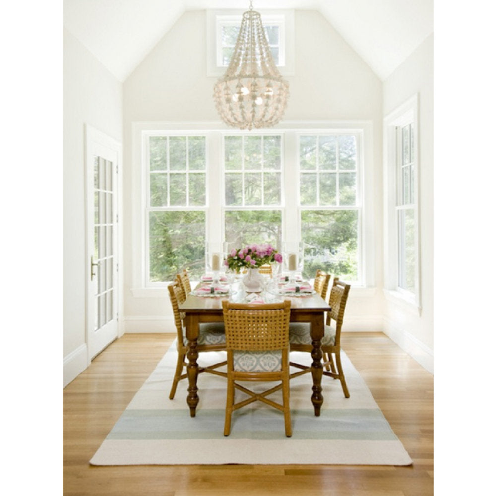 Flower Drop 4-Light Empire Chandelier